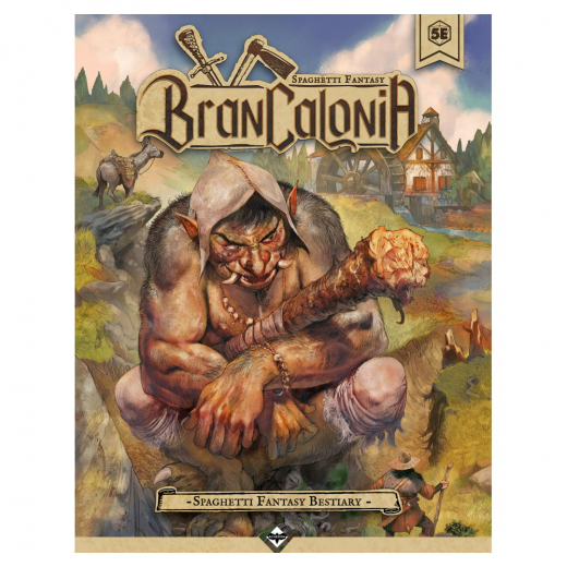 Brancalonia RGP: Spaghetti Fantasy Bestiary i gruppen SELSKABSSPIL / Rollespil / Brancalonia hos Spelexperten (ACBR007)
