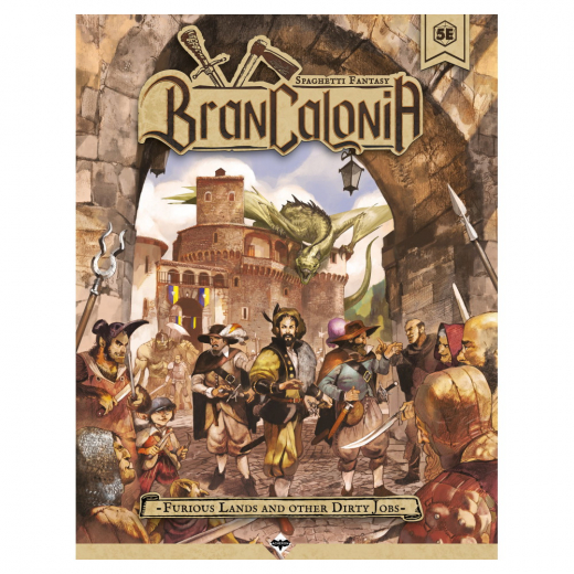 Brancalonia RGP: Furious Lands and other Dirty Jobs i gruppen SELSKABSSPIL / Rollespil / Brancalonia hos Spelexperten (ACBR008)
