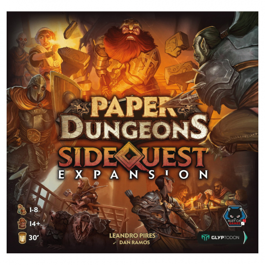 Paper Dungeons: Side Quest Expansion i gruppen SELSKABSSPIL / Udvidelser hos Spelexperten (ACG073)