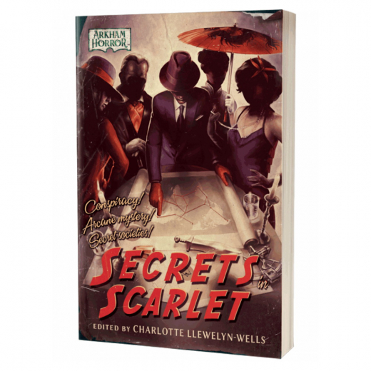 Arkham Horror Novel - Secrets in Scarlet i gruppen SELSKABSSPIL / Tilbehør hos Spelexperten (ACOARKCLLE013)
