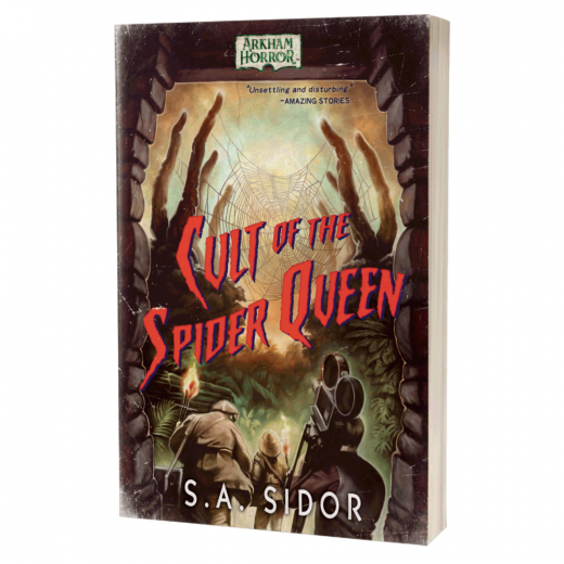 Arkham Horror Novel - Cult of the Spider Queen i gruppen SELSKABSSPIL / Tilbehør / Andet hos Spelexperten (ACOCUL80821)