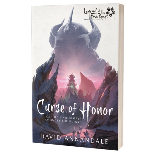 Legend of the Five Rings Novel - Curse of Honor i gruppen SELSKABSSPIL / Tilbehør / Andet hos Spelexperten (ACOCUR80173)