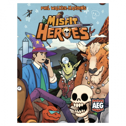 Misfit Heroes i gruppen SELSKABSSPIL / Kortspil hos Spelexperten (AEG1013)