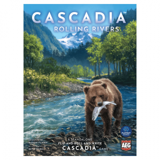 Cascadia: Rolling Rivers i gruppen SELSKABSSPIL / Strategispil hos Spelexperten (AEG1062)
