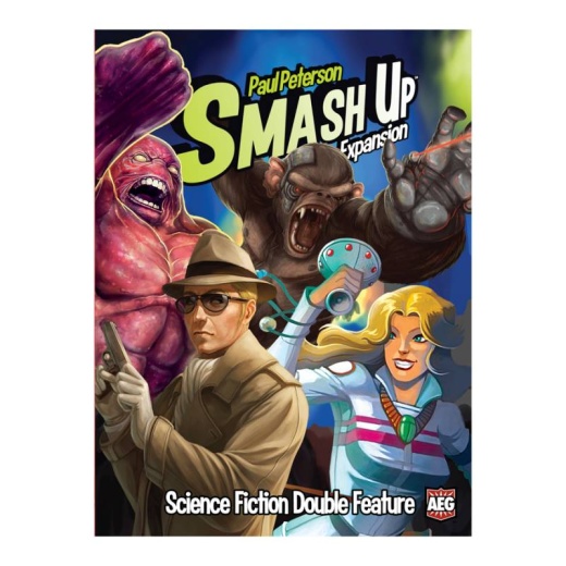 Smash Up: Science Fiction Double Feature i gruppen SELSKABSSPIL / Kortspil hos Spelexperten (AEG5504)