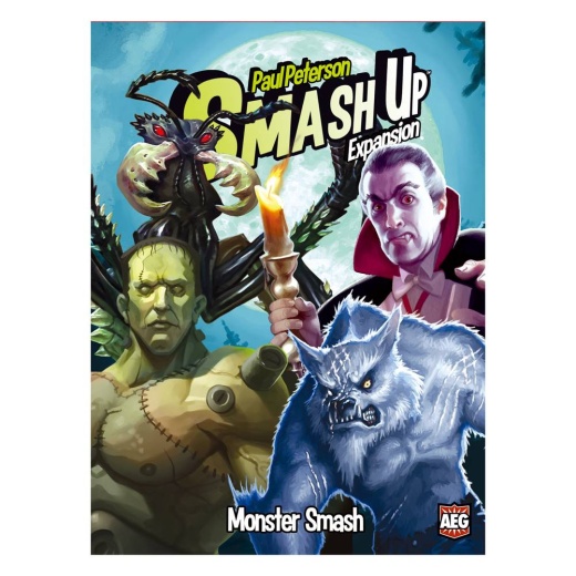 Smash Up: Monster Smash (Exp.) i gruppen SELSKABSSPIL / Udvidelser hos Spelexperten (AEG5506)