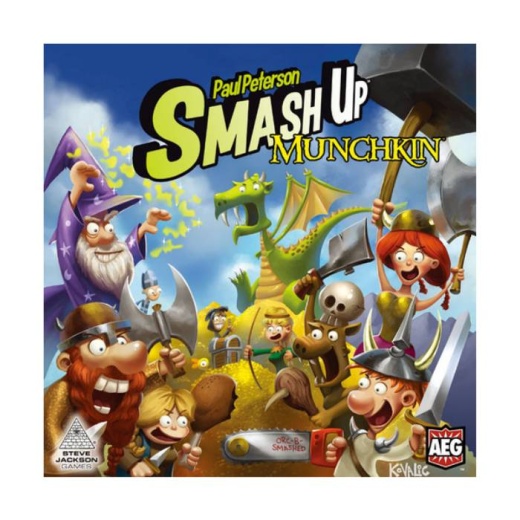 Smash Up: Munchkin i gruppen SELSKABSSPIL / Kortspil hos Spelexperten (AEG5508)