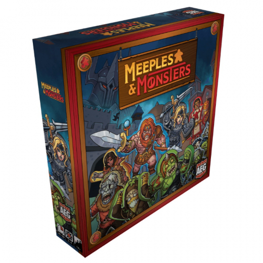 Meeples & Monsters i gruppen SELSKABSSPIL / Strategispil hos Spelexperten (AEG7055)