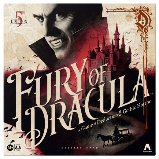 Fury of Dracula i gruppen SELSKABSSPIL / Strategispil hos Spelexperten (AHG3331UU0)