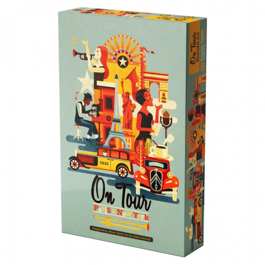 On Tour: Paris & New York i gruppen SELSKABSSPIL / Strategispil hos Spelexperten (ALL2321)