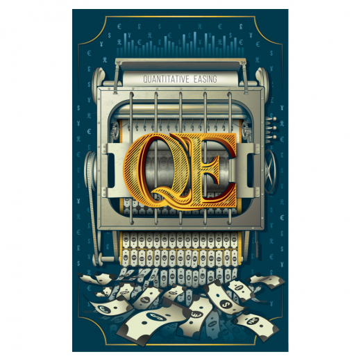 QE - Quantitative Easing i gruppen SELSKABSSPIL / Strategispil hos Spelexperten (ALL3544)