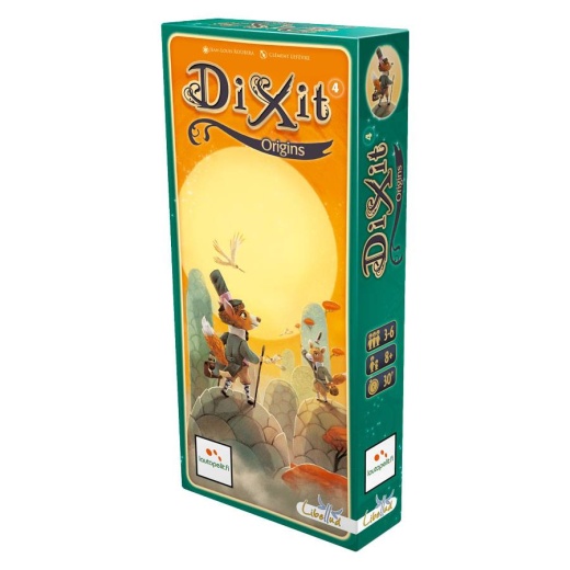 Dixit: 4 Origins (Exp.) i gruppen SELSKABSSPIL / Udvidelser hos Spelexperten (AMDDIX06)
