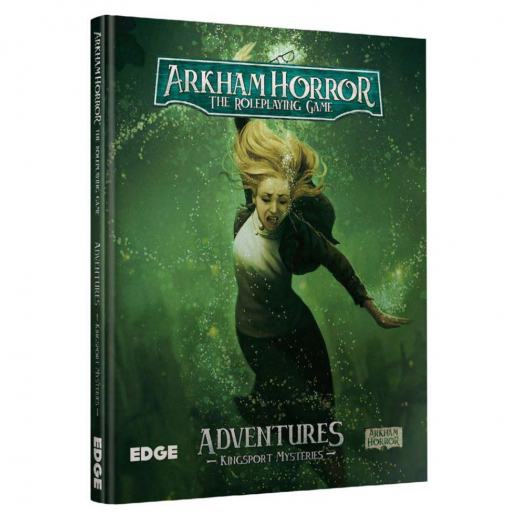 Arkham Horror RPG: Kingsport Mysteries - Adventures i gruppen SELSKABSSPIL / Rollespil hos Spelexperten (AMDESDPSAH06EN)