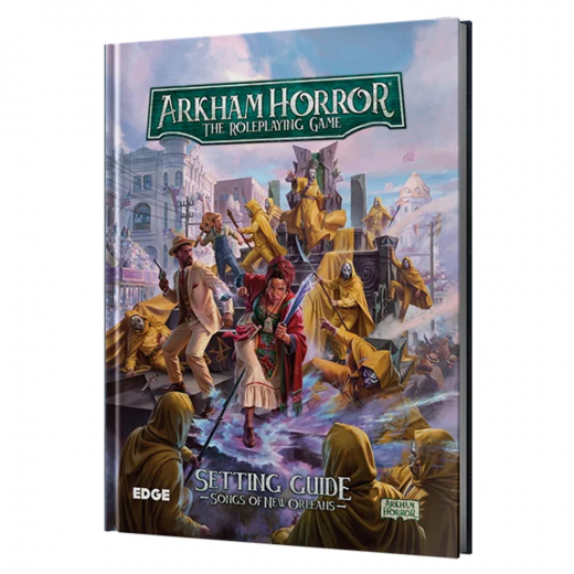 Arkham Horror RPG: Songs of New Orleans - Setting Guide i gruppen SELSKABSSPIL / Rollespil / Arkham Horror RPG hos Spelexperten (AMDESDPSAH08EN)