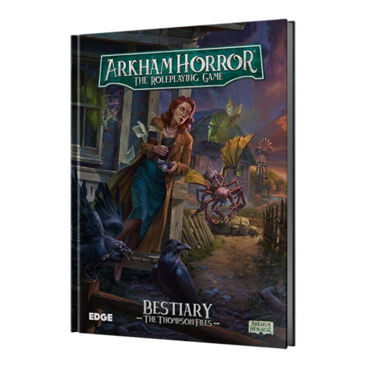 Arkham Horror RPG: The Thompson Files - Bestiary i gruppen SELSKABSSPIL / Rollespil / Arkham Horror RPG hos Spelexperten (AMDESDPSAH11EN)