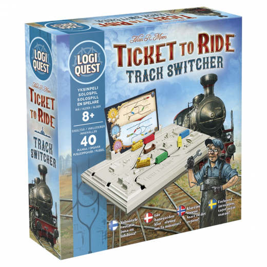 Logiquest: Ticket to Ride - Track Switcher (DK) i gruppen SELSKABSSPIL / Hjernevridere hos Spelexperten (AMDMIXLQ02)