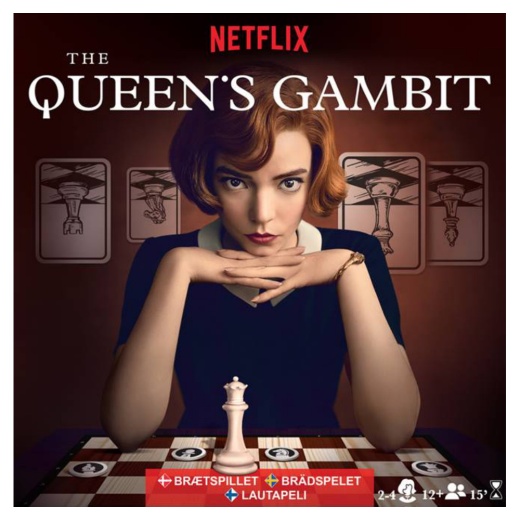 The Queen's Gambit: Brætspillet i gruppen  hos Spelexperten (AMDMIXQG01NOR)