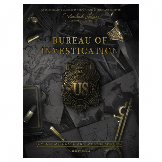 Bureau of Investigation: Investigations in Arkham & Elsewhere i gruppen SELSKABSSPIL / Strategispil hos Spelexperten (AMDSCSHBOI01EN)