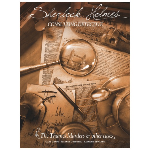 Sherlock Holmes Consulting Detective: The Thames Murders & Other Cases i gruppen SELSKABSSPIL / Strategispil hos Spelexperten (AMDSCSHMT01)