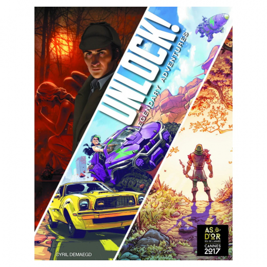 Unlock! Legendary Adventures i gruppen SELSKABSSPIL / Escape Room hos Spelexperten (AMDUNLOCK09)