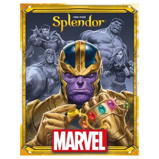 Splendor: Marvel i gruppen SELSKABSSPIL / Strategispil hos Spelexperten (AMSSCSPLMA01EN)