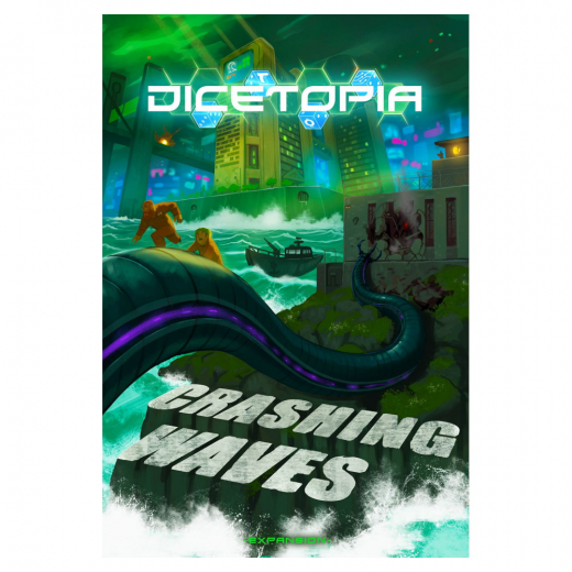 Dicetopia: Crashing Waves (Exp.) i gruppen SELSKABSSPIL / Udvidelser hos Spelexperten (AON6624)