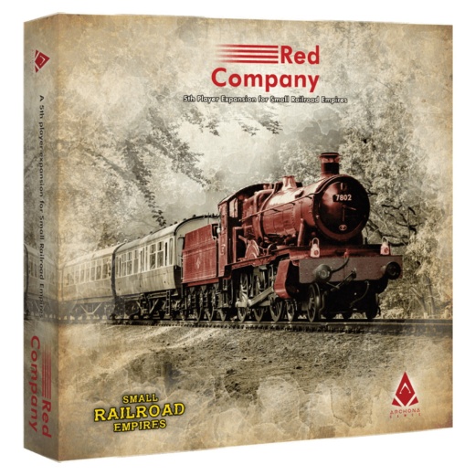 Small Railroad Empires: Red Company (Exp.) i gruppen SELSKABSSPIL / Udvidelser hos Spelexperten (ARG043)