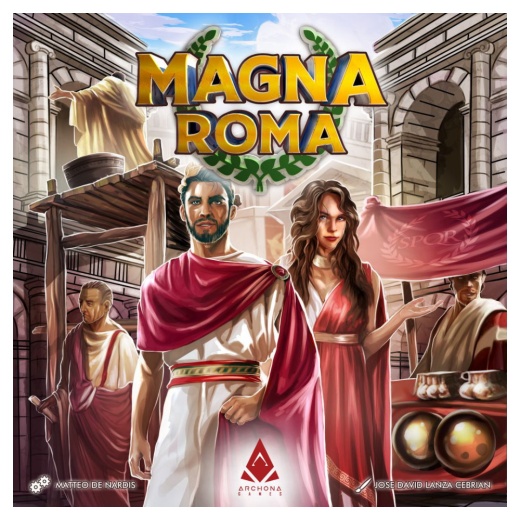 Magna Roma i gruppen SELSKABSSPIL / Strategispil hos Spelexperten (ARQ100)