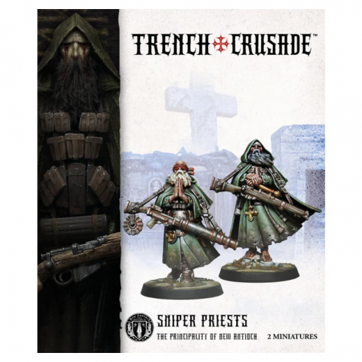 Trench Crusade: Sniper Priests (Exp.) i gruppen SELSKABSSPIL / Udvidelser hos Spelexperten (ARSTCPM2019)