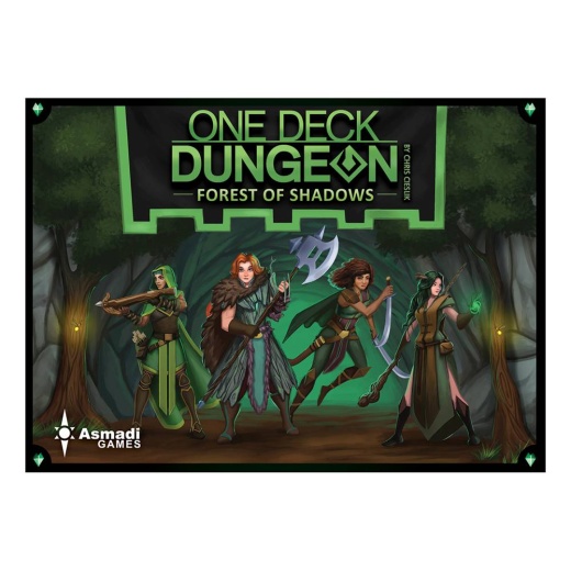One Deck Dungeon: Forest of Shadows i gruppen SELSKABSSPIL / Kortspil hos Spelexperten (ASI0081)