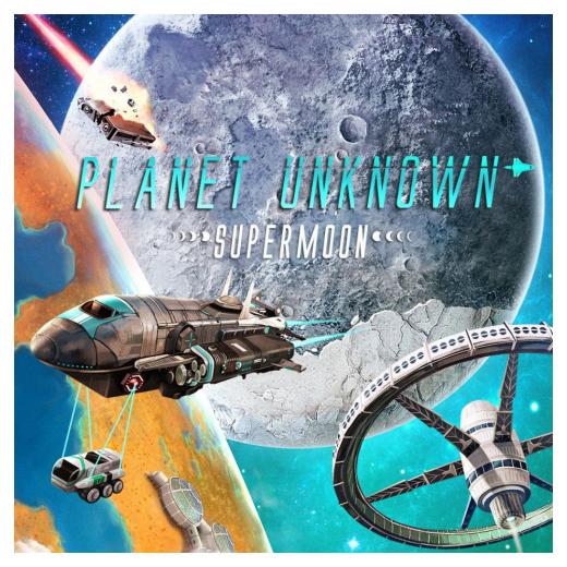 Planet Unknown: Supermoon (Exp.) i gruppen SELSKABSSPIL / Udvidelser hos Spelexperten (ASS1505)