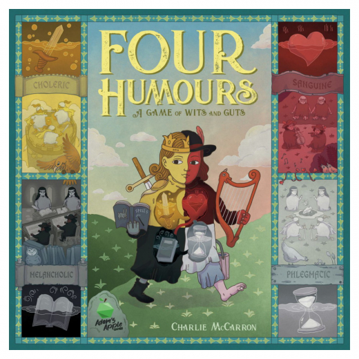 Four Humours: Deluxe Edition i gruppen SELSKABSSPIL / Strategispil hos Spelexperten (ASS1602)