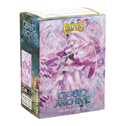 Sleeves Dragon Shield - 63 x 88 mm Grand Archive Brilliant Vestige i gruppen SELSKABSSPIL / Tilbehør / Sleeves hos Spelexperten (AT16168)