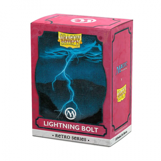 Sleeves Magic - 63 x 88 mm Retro Series: Lightning Bolt i gruppen SELSKABSSPIL / Tilbehør / Sleeves hos Spelexperten (AT16534)