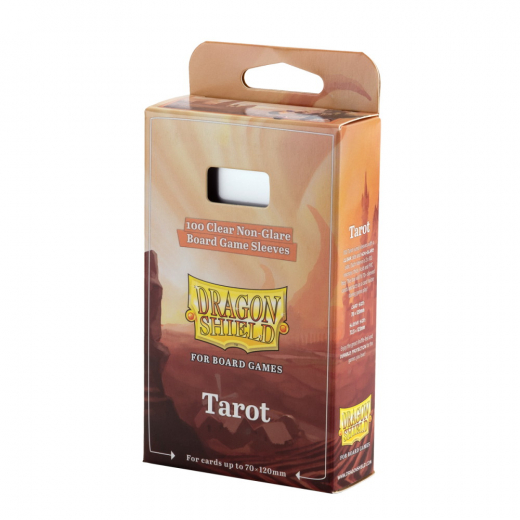 Sleeves Dragon Shield 70 x 120 mm Clear/Non-Glare i gruppen SELSKABSSPIL / Tilbehør / Sleeves hos Spelexperten (AT60208)