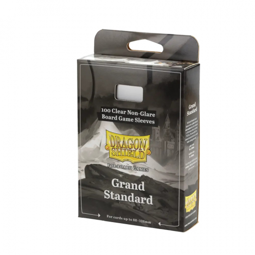 Sleeves Dragon Shield 88 x 126 mm Clear/Non-Glare i gruppen SELSKABSSPIL / Tilbehør / Sleeves hos Spelexperten (AT60210)