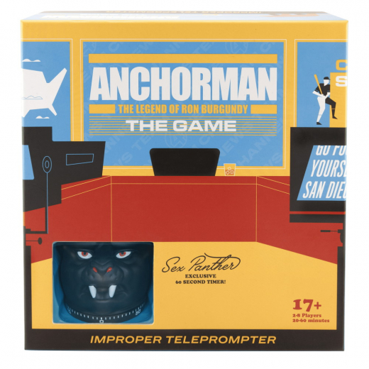 Anchorman: The Game - Improper Teleprompter i gruppen SELSKABSSPIL / Partyspil hos Spelexperten (ATG001)
