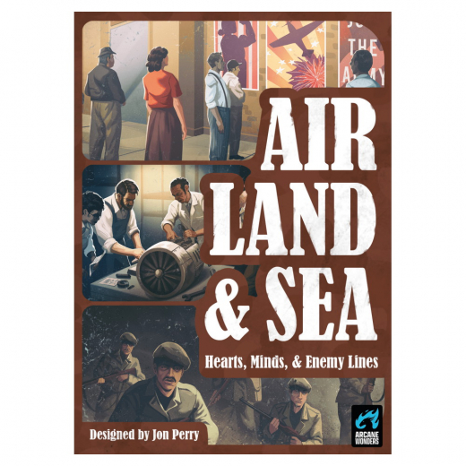 Air, Land, & Sea: Hearts, Minds, & Enemy Lines i gruppen SELSKABSSPIL / Kortspil hos Spelexperten (AWG03ASX2)