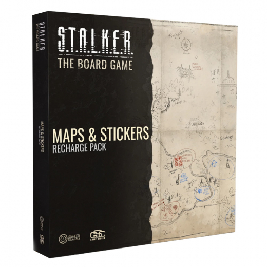 S.T.A.L.K.E.R. Map & Stickers Recharge Pack (Exp.) i gruppen SELSKABSSPIL / Udvidelser hos Spelexperten (AWST04)