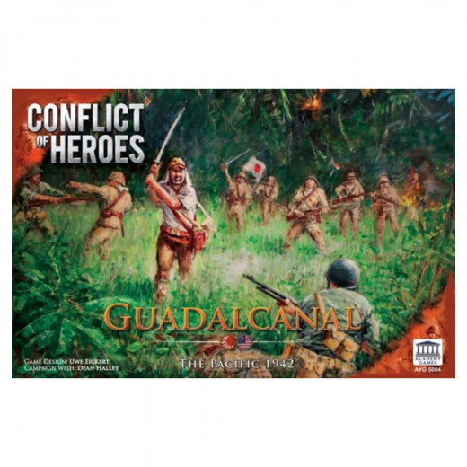 Conflict of Heroes: Guadalcanal - The Pacific 1942 i gruppen SELSKABSSPIL / Strategispil hos Spelexperten (AYG5014)