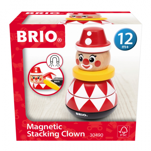 Brio - Magnetisk stablingsklovn i gruppen LEGETØJ / Børne- & baby / Børne- og babylegetøj hos Spelexperten (B-30490)
