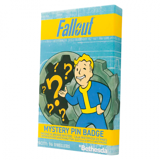 Fallout Mystery Pin Badge i gruppen LEGETØJ / Collectibles / Fallout collectables hos Spelexperten (B-FLT68-CDU)