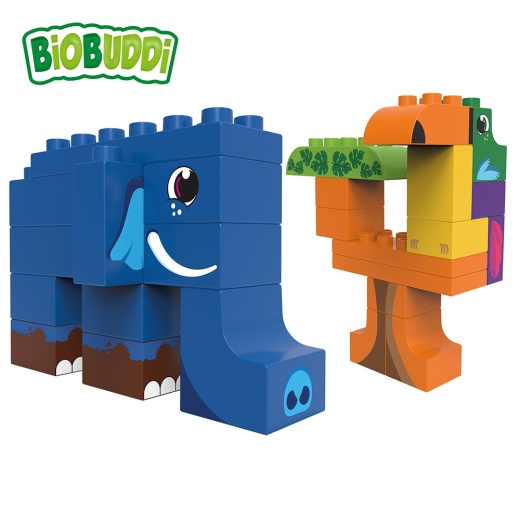 BioBuddi Wildlife Jungle i gruppen LEGETØJ / Byggeklodser / BioBuddi hos Spelexperten (BB-0106)