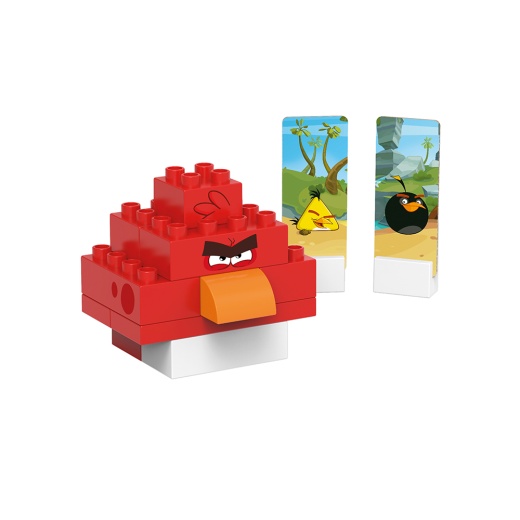 BioBuddi Angry Birds Red i gruppen LEGETØJ / Byggeklodser / BioBuddi hos Spelexperten (BB-0195)