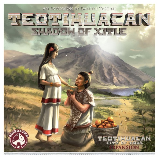 Teotihuacan: Shadow of Xitle (Exp.) i gruppen SELSKABSSPIL / Udvidelser hos Spelexperten (BD0047)