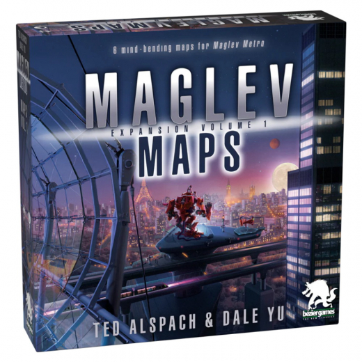 Maglev Metro - Maglev Maps: Volume 1 (Exp.) i gruppen SELSKABSSPIL / Udvidelser hos Spelexperten (BEIMAGX)