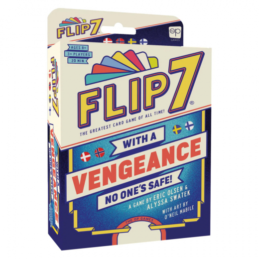 Flip 7: With A Vengeance (DK) i gruppen SELSKABSSPIL / Kortspil hos Spelexperten (BLM072)