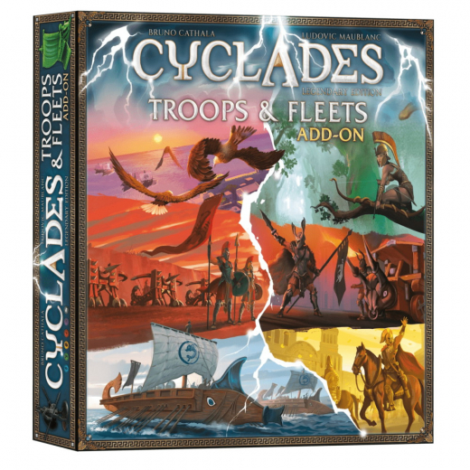 Cyclades: Legendary Edition - Troops & Fleets (Exp.) i gruppen SELSKABSSPIL / Tilbehør / Andet hos Spelexperten (BLMSTU047MN)