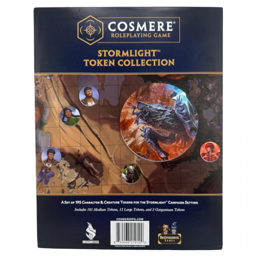 Cosmere RPG: Stormlight - Tokens Pack i gruppen SELSKABSSPIL / Rollespil / Cosmere RPG hos Spelexperten (BMG9100)