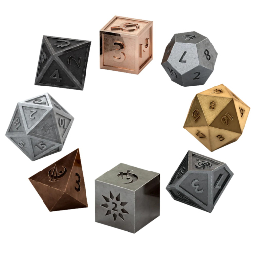 Cosmere RPG: Mistborn Deluxe Dice & Case i gruppen SELSKABSSPIL / Rollespil / Cosmere RPG hos Spelexperten (BMG9599)